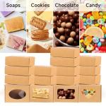60 Pack Mini Kraft Soap Gift Boxes