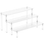 3-Tier Clear Acrylic Display Stand for Organizing