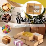40 PCS Mini Kraft Soap Boxes with Window