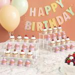 3-Tier Clear Acrylic Display Stand for Organizing