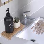 Wooden Tray Stand for Soap and Decor