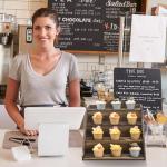 Wooden 4-Tier Soap Display Stand for Craft Fairs