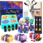 DIY Soap Making Kit with Essential Oils and Molds