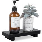 Wooden Soap Holder Farmhouse Style Bathroom Organizer