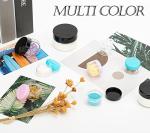 10pcs Travel Sample Jars with Labels and Spatulas