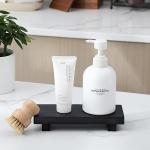 Wooden Soap Holder Farmhouse Style Bathroom Organizer