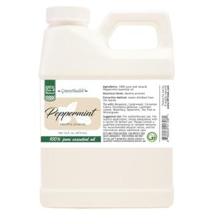 Peppermint Essential Oil - 16 fl oz, 100% Pure