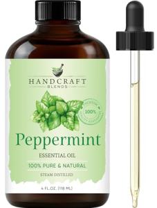 Peppermint Essential Oil – 4 Fl Oz Pure Oil