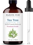 Majestic Pure Tea Tree Essential Oil - 4 Fl Oz