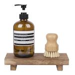 Wooden Tray Stand for Soap and Decor