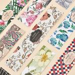 90pcs Flower Soap Wrap Paper for Packaging