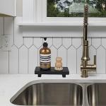 Wooden Soap Holder Farmhouse Style Bathroom Organizer