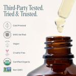 Cliganic Pure Organic Peppermint Essential Oil