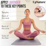 UpNature Lavender Essential Oil Roll-On 100% Natural