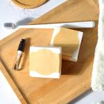 120 Pack Brown Kraft Soap Labels Stickers