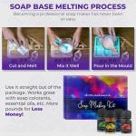 DIY Soap Making Kit with Essential Oils and Molds