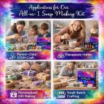 DIY Soap Making Kit with Essential Oils and Molds