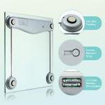 Digital Body Weight Scale with Large LCD Display