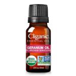 Cliganic Organic Geranium Essential Oil, 100% Pure