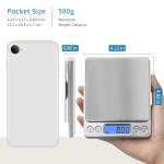 Digital Gram Scale 500g High Precision Pocket Scale