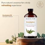 Pure Eucalyptus Essential Oil with Glass Dropper 4 Fl Oz