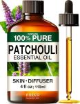 Patchouli Essential Oil - 4 Fl Oz for DIY Soap