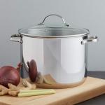 Stainless Steel 8-Quart Stock Pot with Lid