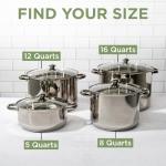 Ecolution Stainless Steel 8-Quart Soup Pot