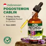 Patchouli Essential Oil - 4 Fl Oz for DIY Soap