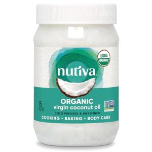 Nutiva Organic Virgin Coconut Oil, 15 oz