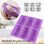 Sakolla 2 Pack Silicone Soap Molds for DIY
