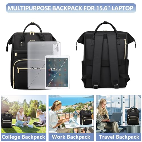 Stylish Waterproof Laptop Backpack for Women