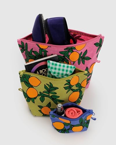 Orange Trees Go Pouch Set for Women