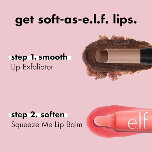 e.l.f. Squeeze Me Lip Balm, Hydrating Tinted Vegan Lip Balm