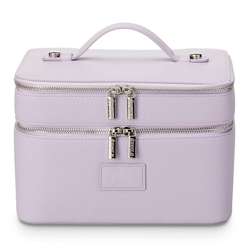 ETOILE Lilac Duo Vanity Case - Travel Makeup Organizer