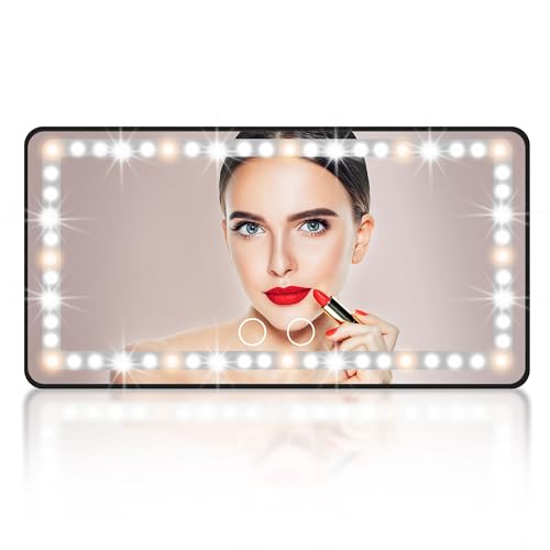 Rechargeable LED Car Visor Vanity Mirror Gift