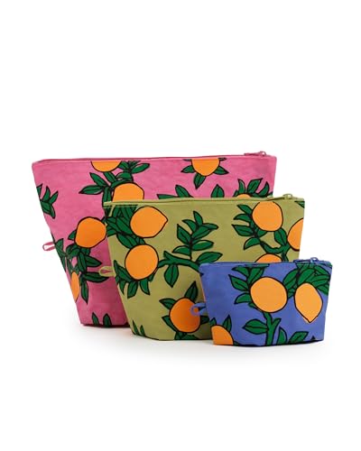 Orange Trees Go Pouch Set for Women