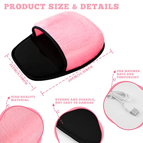 Cozy Heated Mouse Pad Set for Women