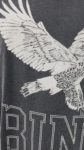 Anine Bing Women's Retro Eagle Tee - Black