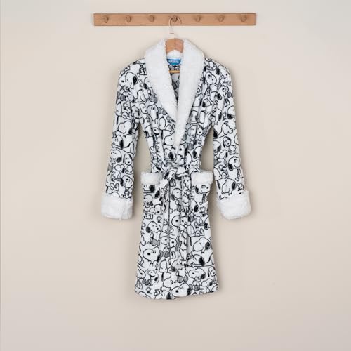 Peanuts-themed Women's Warm Velvet Robe Gift