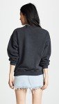 ANINE BING Black Tiger Sweatshirt for Women