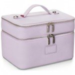 ETOILE Lilac Duo Vanity Case - Travel Makeup Organizer