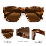 Retro Chic Cat Eye Sunglasses for Women, Polarized