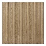 Walnut 3D Fluted Slat Wall Panel Tiles