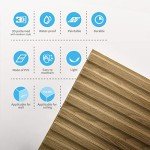 Walnut 3D Fluted Slat Wall Panel Tiles