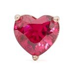 Kate Spade Heart Stud Earrings in Red