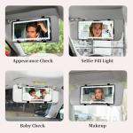 Rechargeable LED Car Visor Vanity Mirror Gift