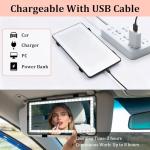 Rechargeable LED Car Visor Vanity Mirror Gift