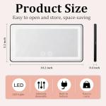 Rechargeable LED Car Visor Vanity Mirror Gift