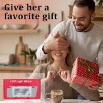 Rechargeable LED Car Visor Vanity Mirror Gift